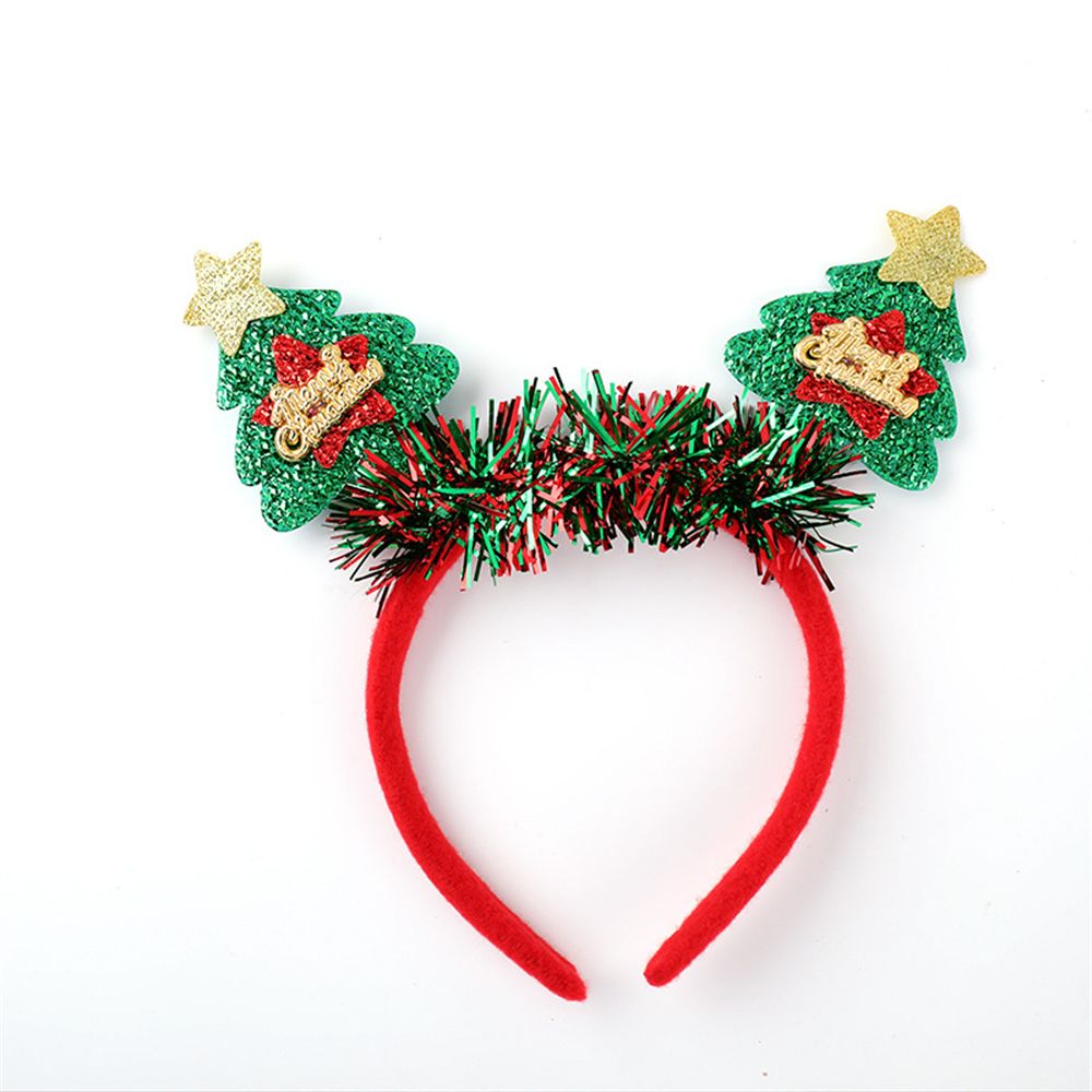 Reindeer Antlers Headband - Party Cosplay Tree Ornaments Antlers Hair