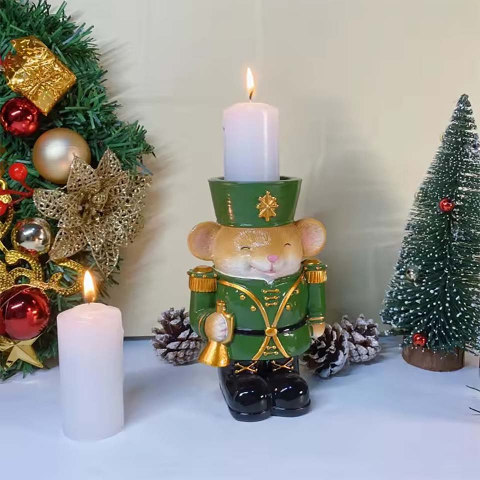 New Resin Nutcracker Candlesti - Nutcracker Figurine ulasan dan harga