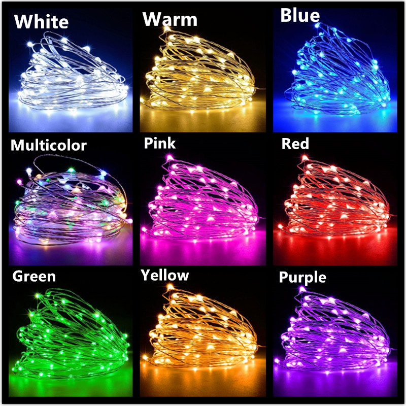 10M 5M 3M 2M Copper Wire LED T - Led Fairy String Lights ulasan dan harga
