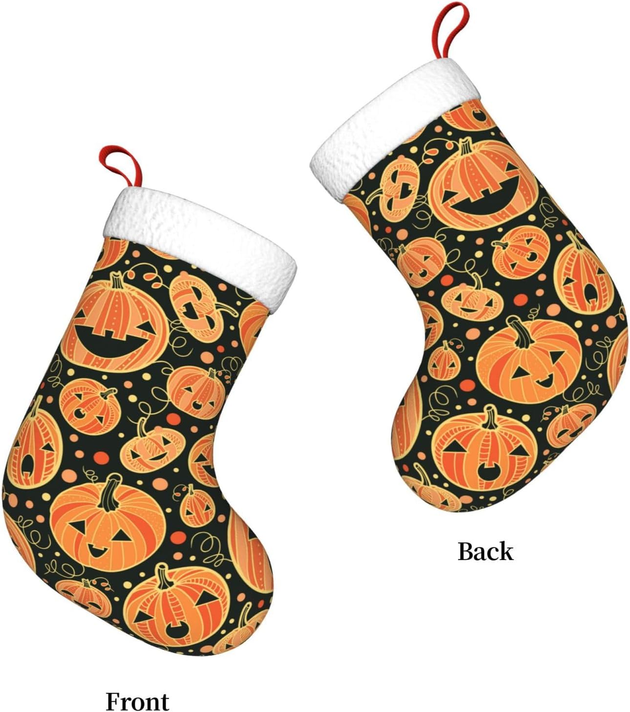 Halloween Pumpkin Christmas St - Christmas Stocking Hanging ulasan dan harga