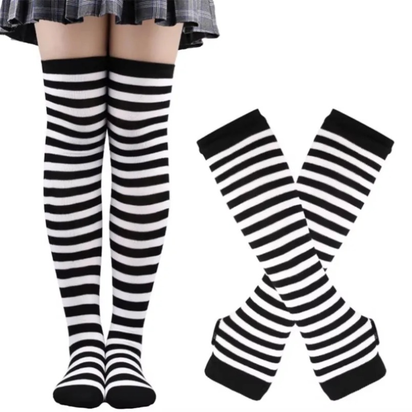 Women Thigh High Socks Arm Sle - Christmas Stocking Hanging ulasan dan harga