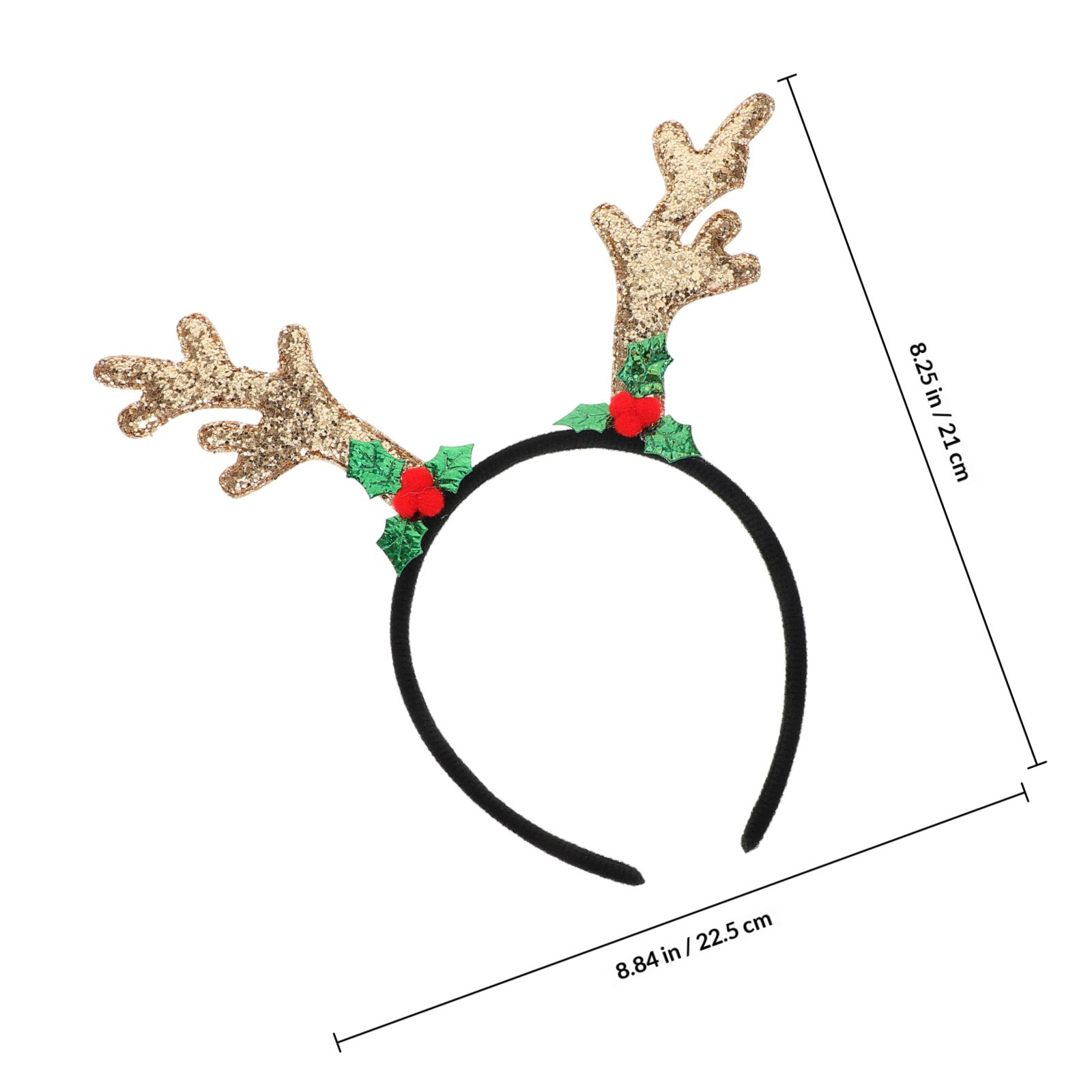 Antler Headband Dark Deer Horn - Reindeer Antlers Headband ulasan dan harga