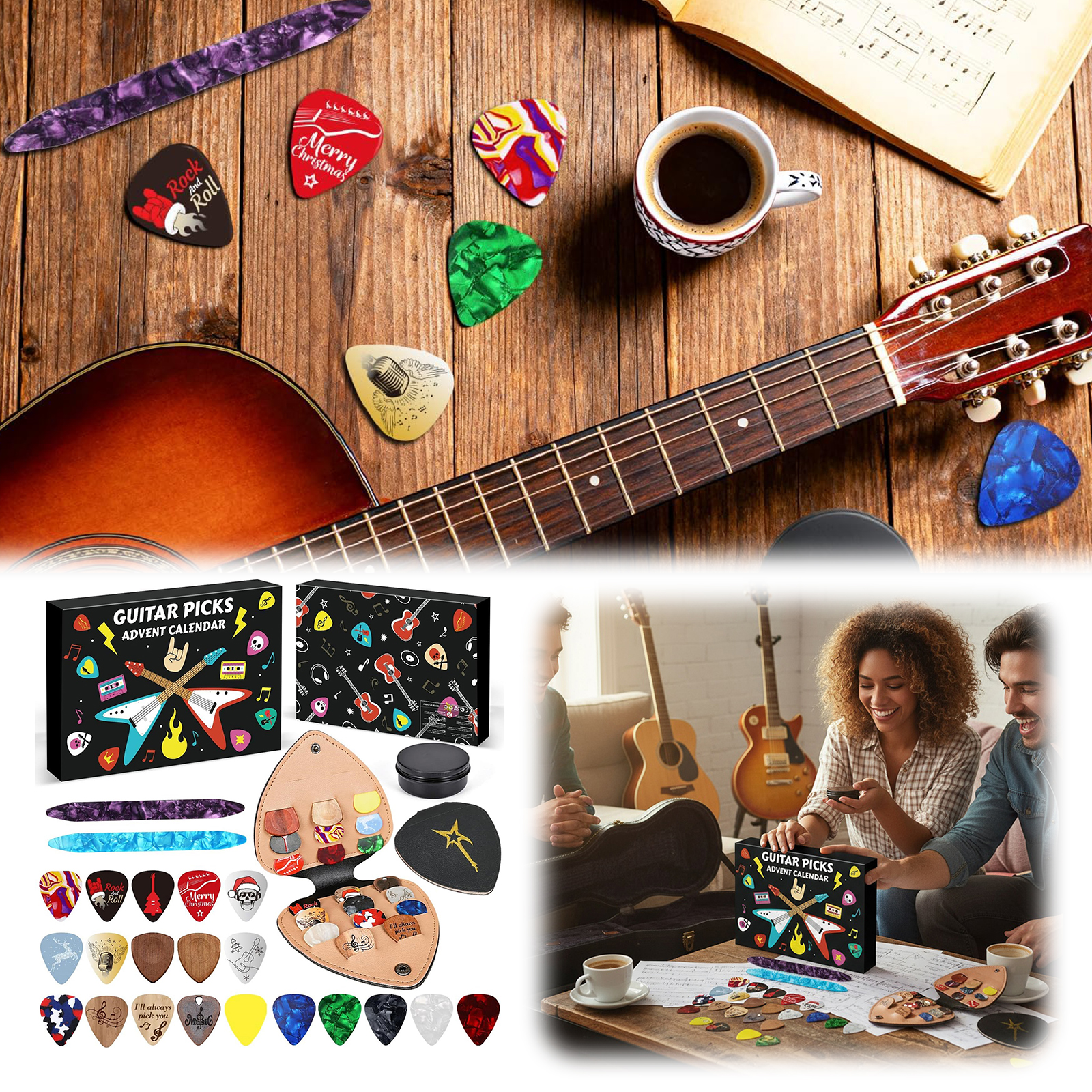 Guitar Picks Advent Calendar 2 - Advent Calendar Gift ulasan dan harga
