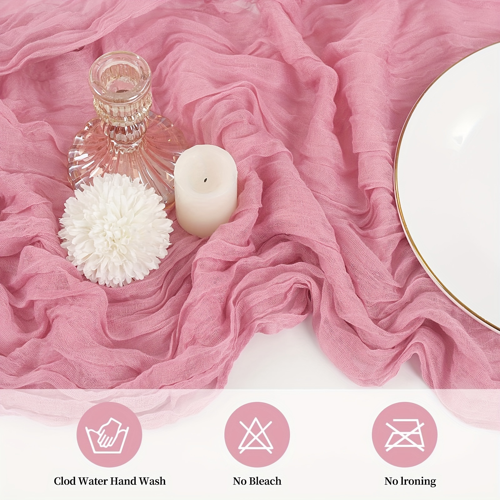 Of 25 Black Cheesecloth Table  - Christmas Table Runner ulasan dan harga