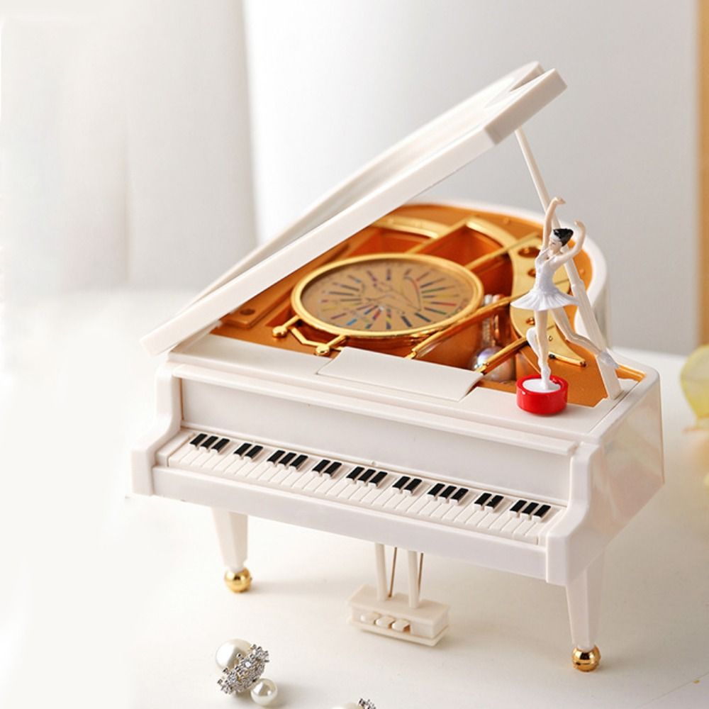 European-style Piano Model Mus - Snow Globe Musical ulasan dan harga