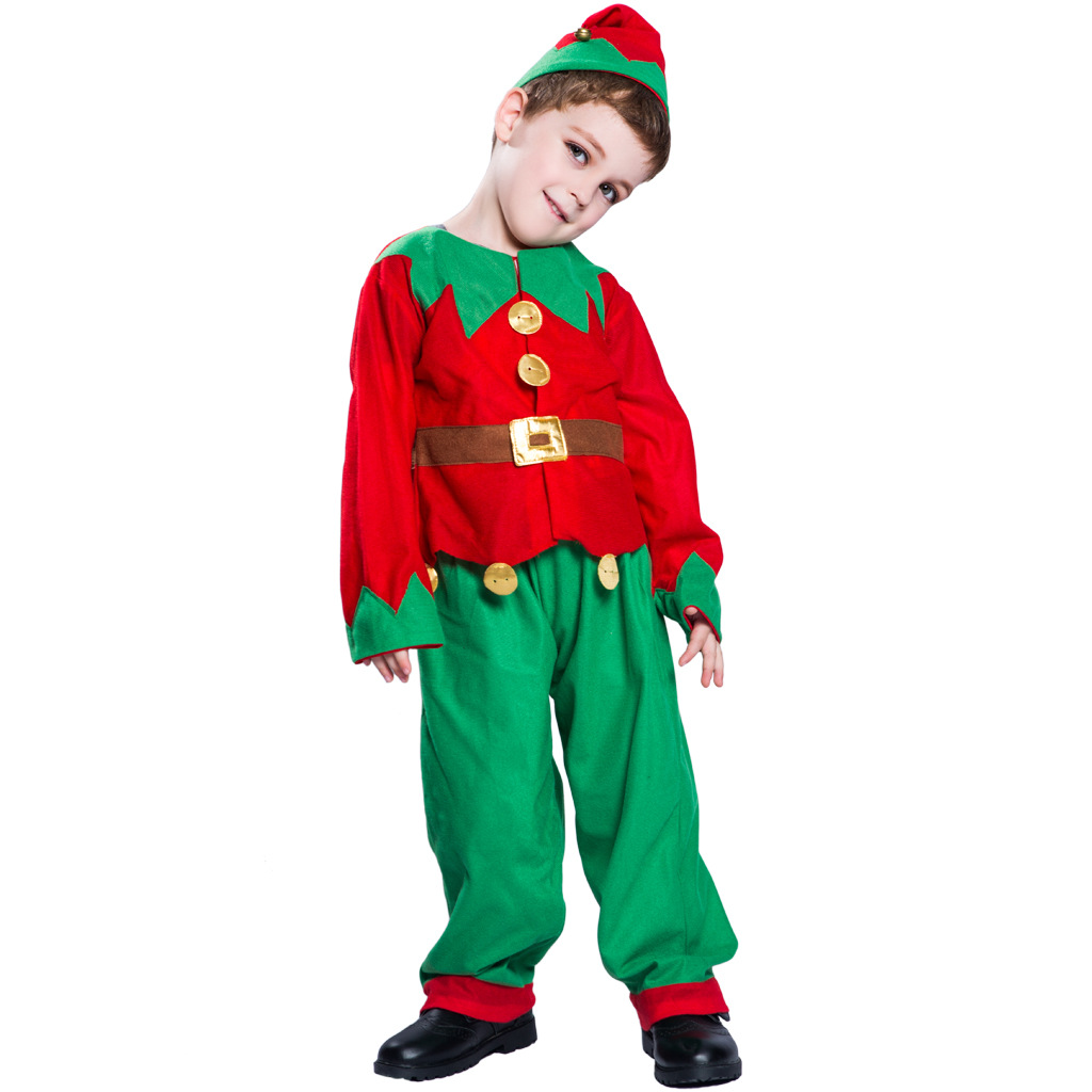 New Cute Kids' Christmas Elf C - Elf Costume Christmas ulasan dan harga