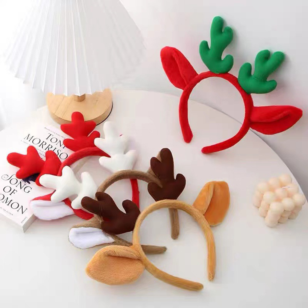 Christmas Headband Reindeer An - Reindeer Antlers Headband ulasan dan harga